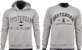 Hitman - 2-Pack - 1 x Hoodie en 1 x Sweater - Katoen - Holland Souvenirs - Amsterdam Souvenirs - Grijs - Maat M