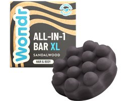WONDR care | all in one | shampoo bar | body wash bar | Sandalwood