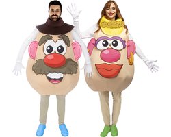 FUNIDELIA Toy Story Mr Of Mrs Potato Head Kostuum - Voor vrouwen en mannen