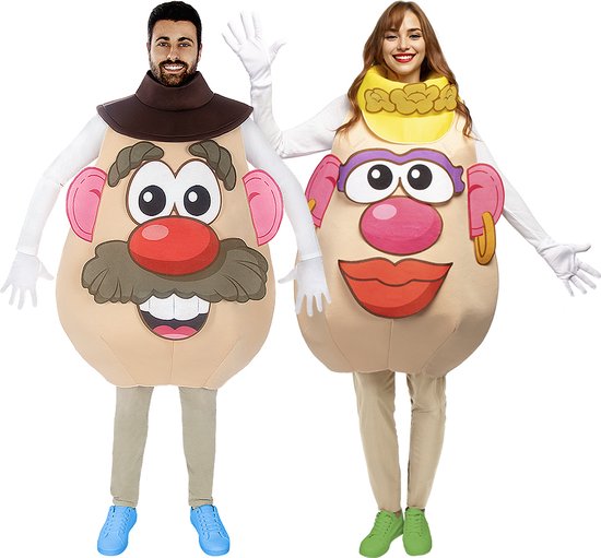 FUNIDELIA Toy Story Mr Of Mrs Potato Head Kostuum - Voor vrouwen en mannen - Funidelia