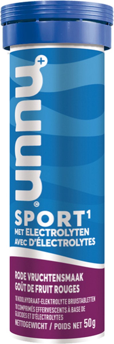 NUUN Sport - Red Fruit (10 tabletten) - Sportdrank tablet