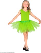 Widmann - Elfen Feeen & Fantasy Kostuum - Bosfee Elisa Tutu 30 Centimeter Groen - Meisje - Groen - One Size - Carnavalskleding - Verkleedkleding