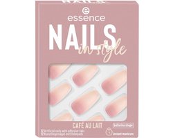 Essence Kunstnagels Nails In Style Zelfklevend Herbruikbaar Nº 16 Café au lait (12 ) - 12 stuks