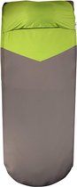 Unisex V New Sheet for Sleeping Pad, oranje/grijs, gewatteerd