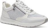 Tamaris Essentials Dames Sneakers - WHITE COMB - Maat 39