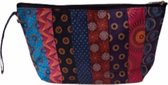 Jacqui's Arts & Designs - African design - handgemaakte etui - telefoontas - make-uptas - medicijnentas - clutch - Afrikaanse stof - shweshwe stof - patchwork - kleurrijk