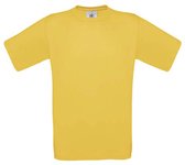T-shirt Kind 1/2 Y (1/2 ans) B&C Ronde hals Korte mouw Gold 100% Katoen