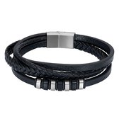 iXXXi-Men-Collin-Zwart-Heren-Armband (sieraad)-21.5cm