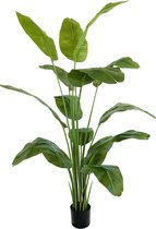 Kunst Bananenplant 180cm | Bananen kunstplant | Kunstplant voor binnen | Grote Kunstplant | Kunstplant Groen | Nep Bananenplant