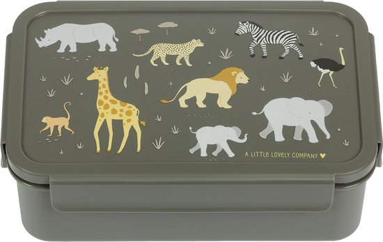 A Little Lovely Company - Bento brooddoos lunchbox - Savanne