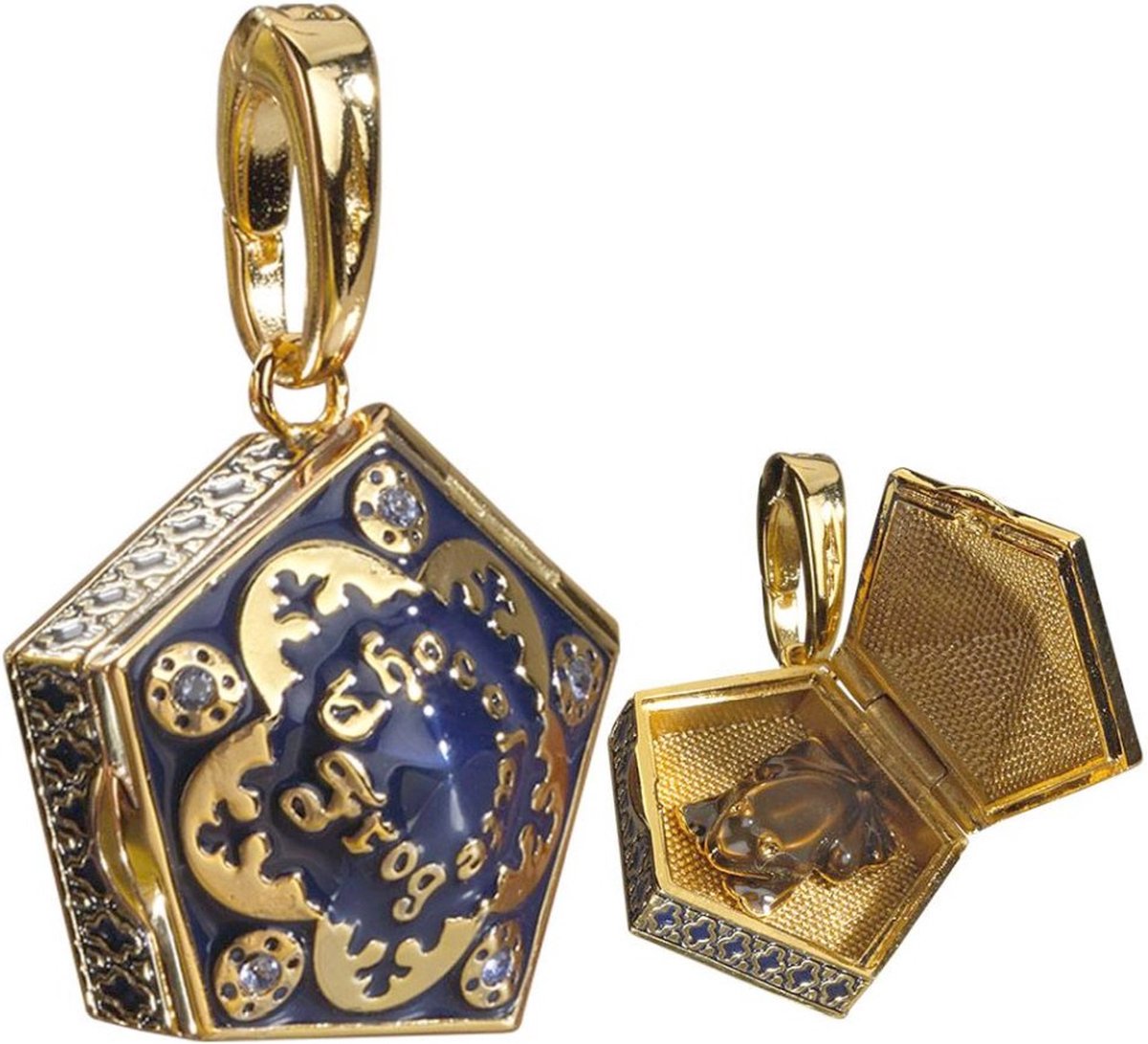 The Noble Collection Harry Potter - Lumos Chocolate Frog Bedel - Goudkleurig