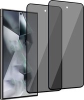2x Geschikt voor Samsung Galaxy S24 Ultra - Privacy Screenprotector - Beschermglas - Privé GuardCover