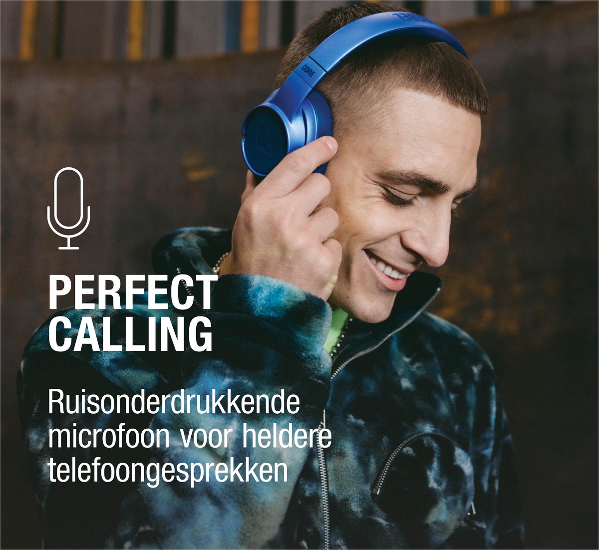 Fresh 'n Rebel Clam Core - Draadloze Bluetooth Koptelefoon - Over-Ear - 45 uur Speelduur - Storm Grey — afbeelding 5