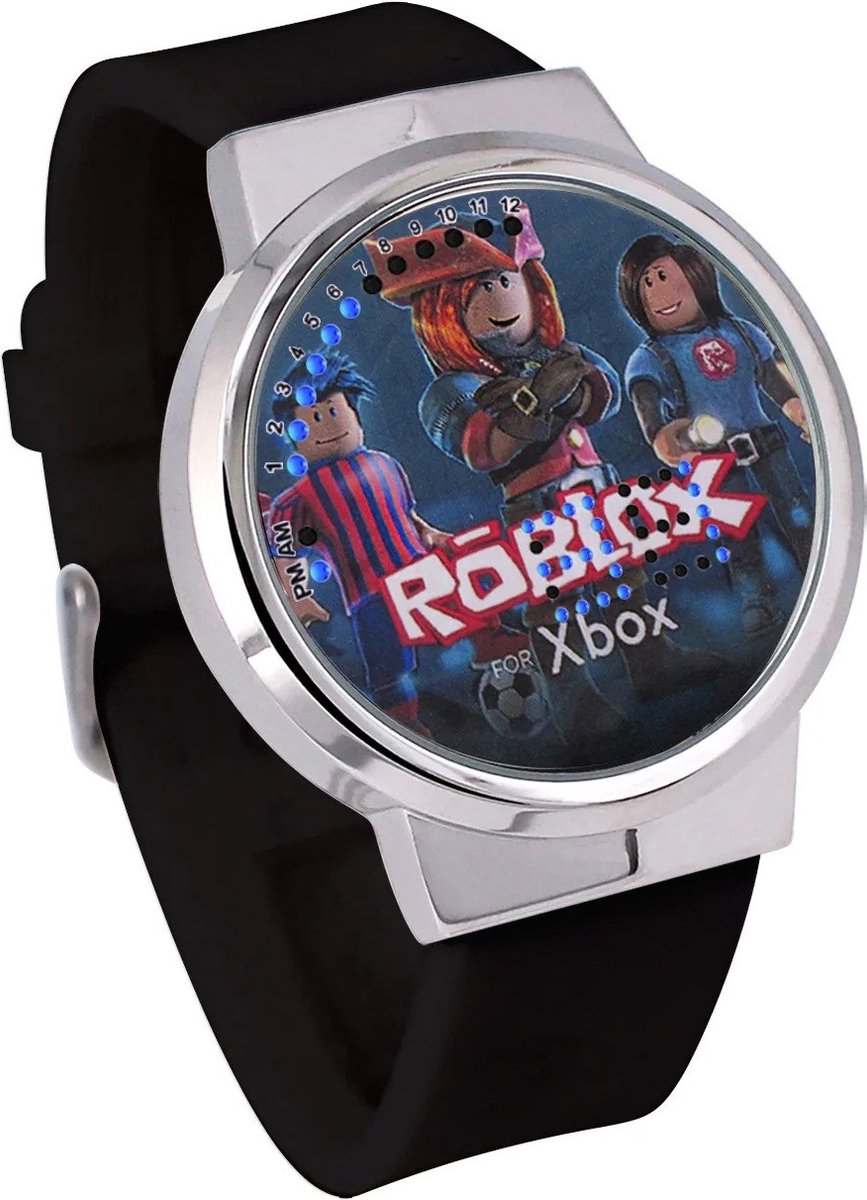 Roblox - Horloge - Leerklok - LED - Touchscreen - Waterdicht - Kinderhorloge - Klok -Roblox horloge - Roblox Klok - Polshorloge - Sport - Team B