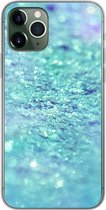 Geschikt voor iPhone 11 Pro hoesje - Blauw - Licht - Abstract - Siliconen Telefoonhoesje