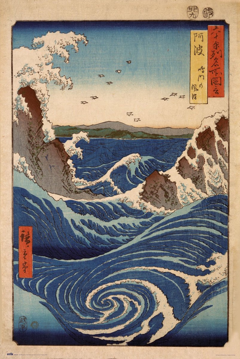 Grupo Erik Poster The Naruto - Whirlpools 61x91,5cm Divers