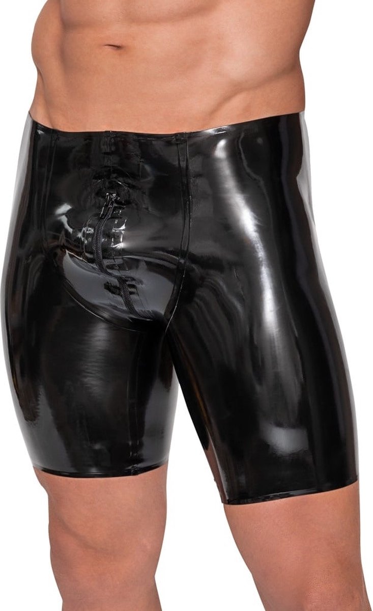 Goedkoopste Strak Kort Biker Latex Broekje