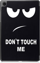 Cover Map Hoes geschikt voor Samsung Galaxy Tab A9 - 8.7 - Don't Touch Me