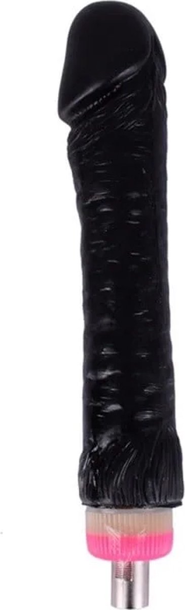 3XLR Blackzilla Dildo 26 CM voor Auxfun Basic Seksmachine