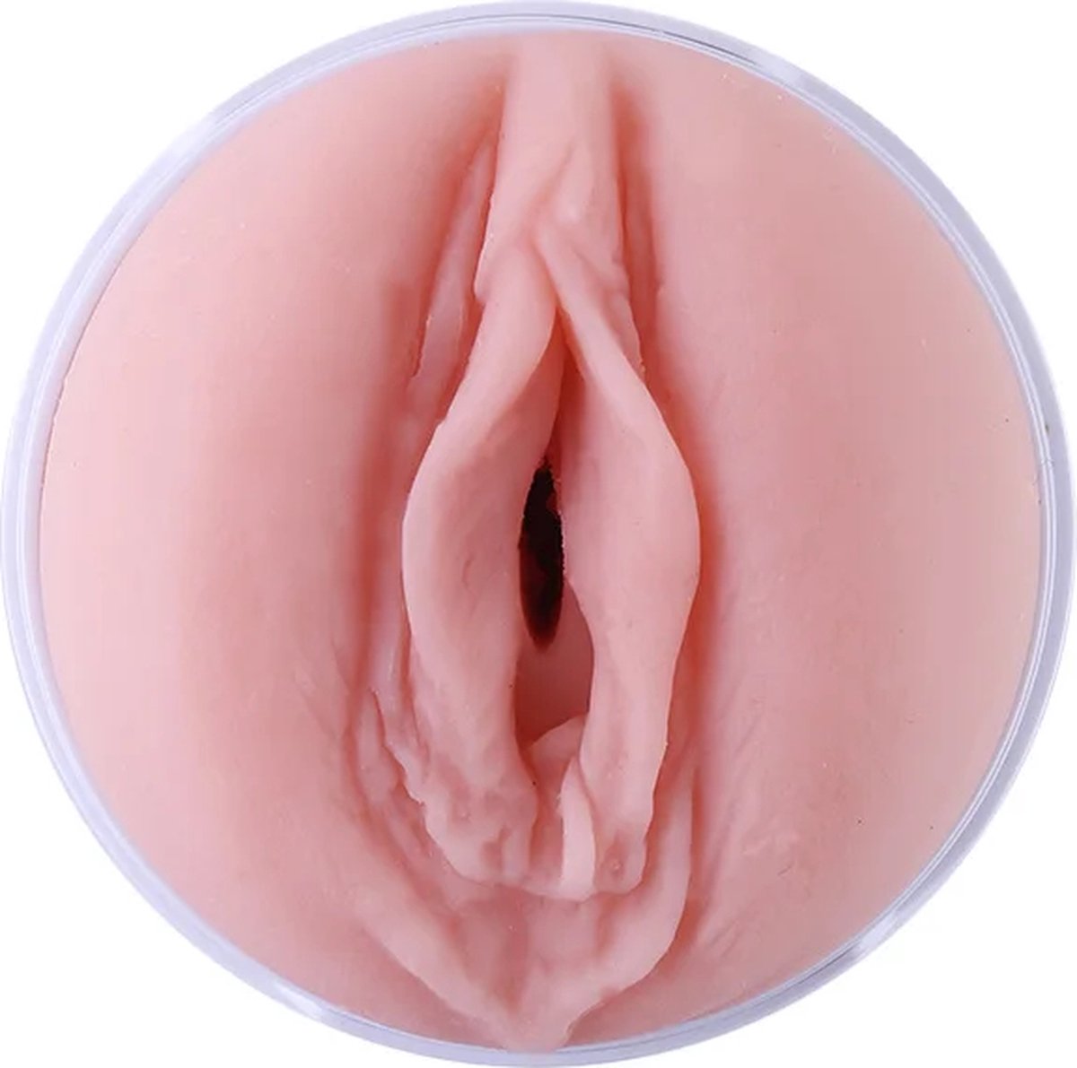 Pocket Pussy voor de QAC Seksmachines Kunstvagina met Vibratie! Zwart