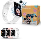 KidWorld Smartwatch Kinderen Wit | GPS | IP67 Waterdicht | 450 mAh Batterij | HD-Camera | Kinder smartwatch