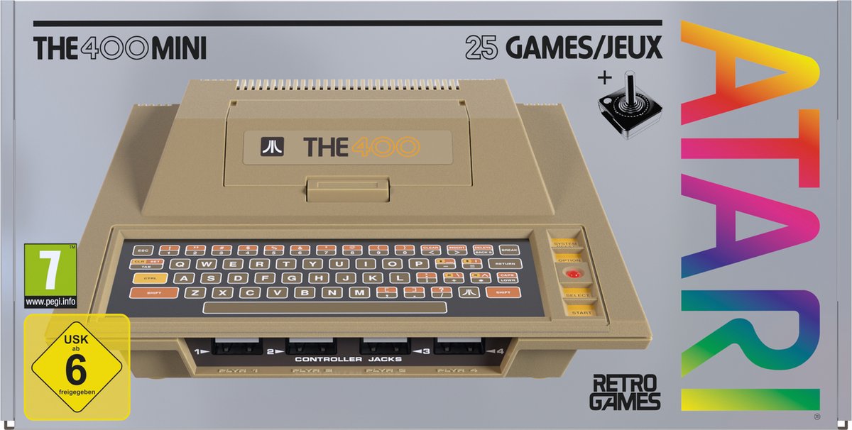 THE400 - Mini Retro Game Console - Atari