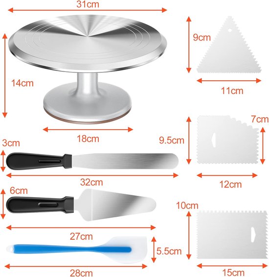 EMGA | taartstandaard etages-4x