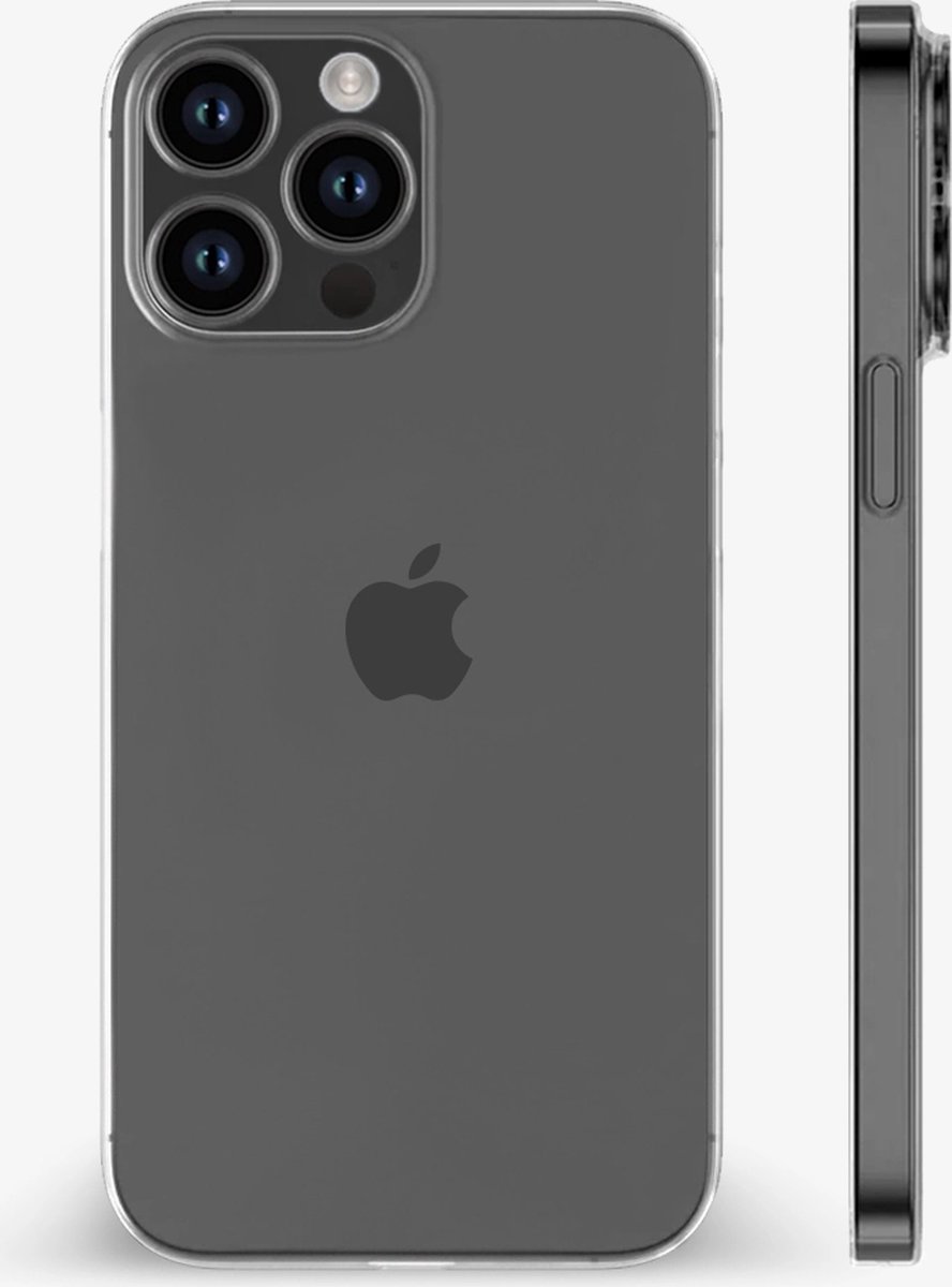Silq - Ultra Dun iPhone 15 Pro hoesje - Transparant