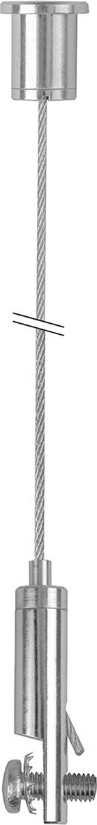 STAS ophangset (5 stuks - 200cm) met paneelhanger (10mm) en plafondbevestiging
