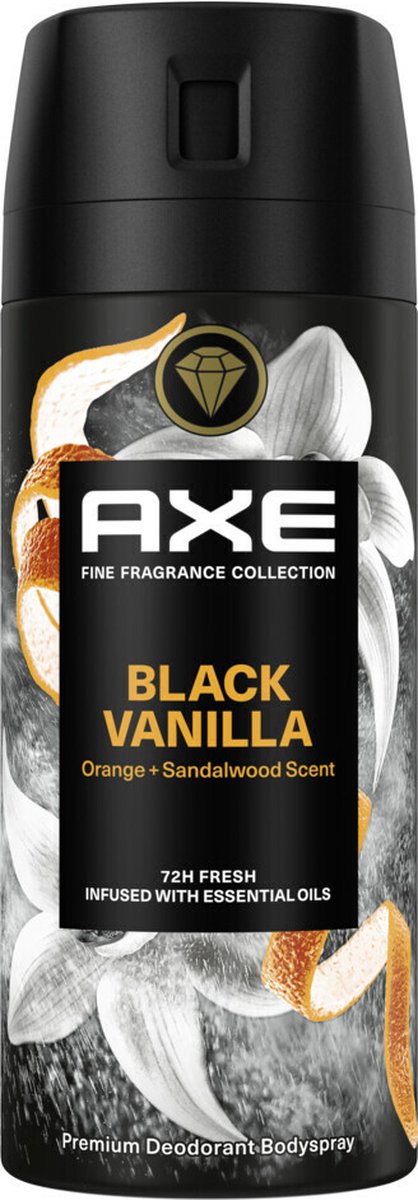 Goedkoopste Axe - Deodorant - Spray - Black Vanilla - 150ml