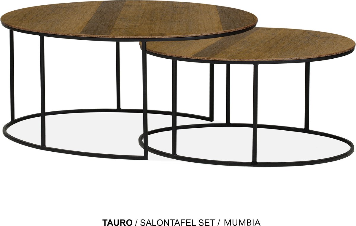 Maxfurn - Set ovale salontafel | kleur: Mumbai