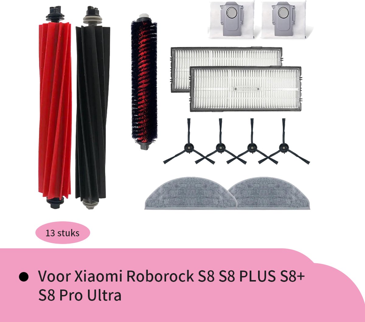 Pour Roborock S8 / S8 + / S8 Pro Ultra Pièces de rechange
