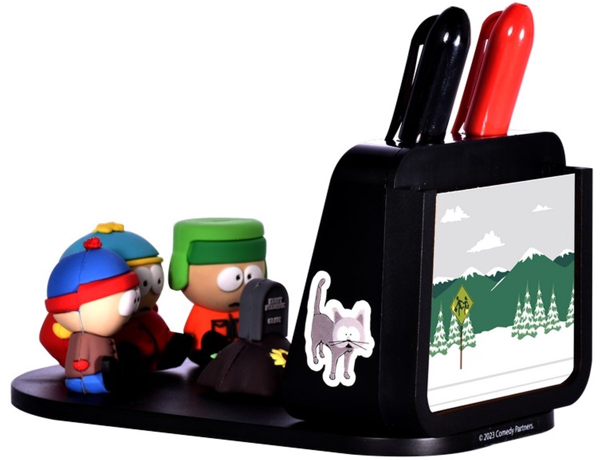 Blue Sky Studios South Park telefoonhouder memo stand bureau accessoire.