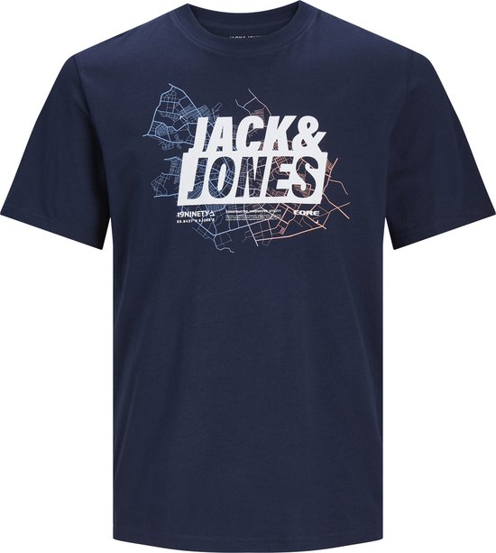 JACK&JONES JCOMAP LOGO TEE SS CREW NECK SN Heren T-shirt - Maat L