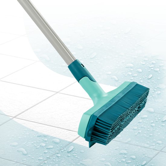 Leifheit Suprabezem - rubberen bezemkop - Click Systeem - 30 cm veegbreedte van Leifheit — afbeelding 4