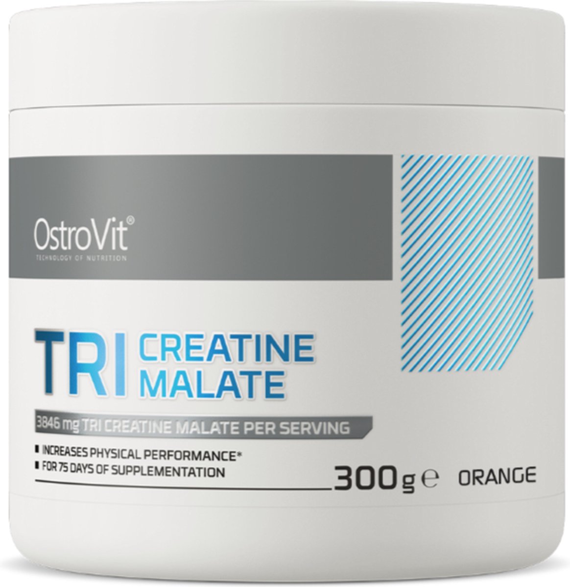 Goedkoopste Creatine - Tri Creatine Malate - OstroVit - 300 g Sinaassaple