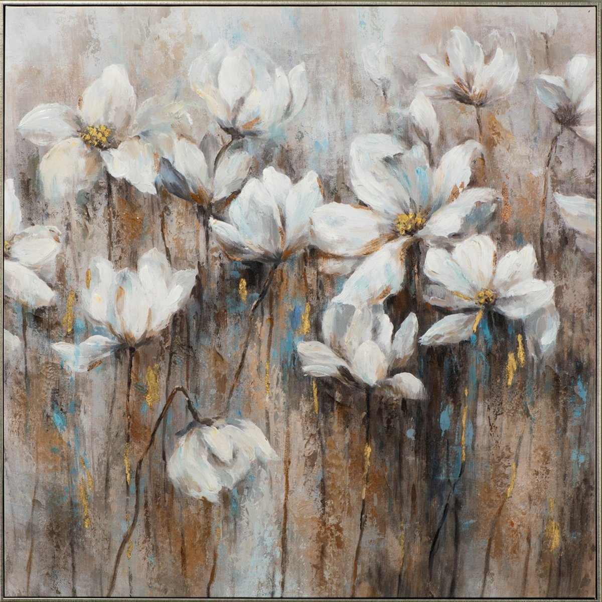 Schilderij bloemen - klaproos - papaver