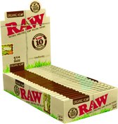 RAW Rolling Paper | Organic Hemp |1 1/4 Ful Box-24pack