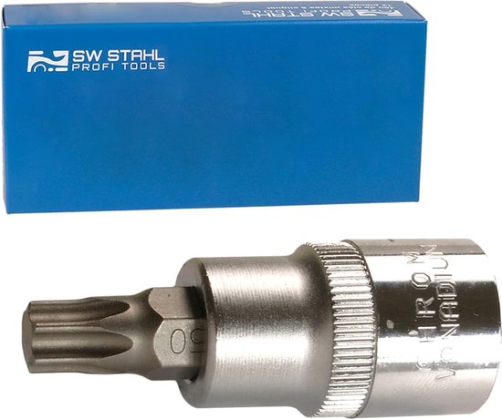 TORX-Bit-Set 1/2" – 6-teilig, Chrom-Vanadium – T30 Bis T50 Für Schraubendreher