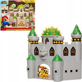 Super Mario Action Figure - Deluxe Bowser's Castle Playset