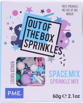 PME Out of the Box Sprinkles Taartdecoratie - Space - 60g