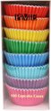 PME Cupcake Vormpjes Regenboog kleuren pk/100