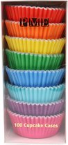 PME Cupcake Vormpjes Regenboog kleuren pk/100