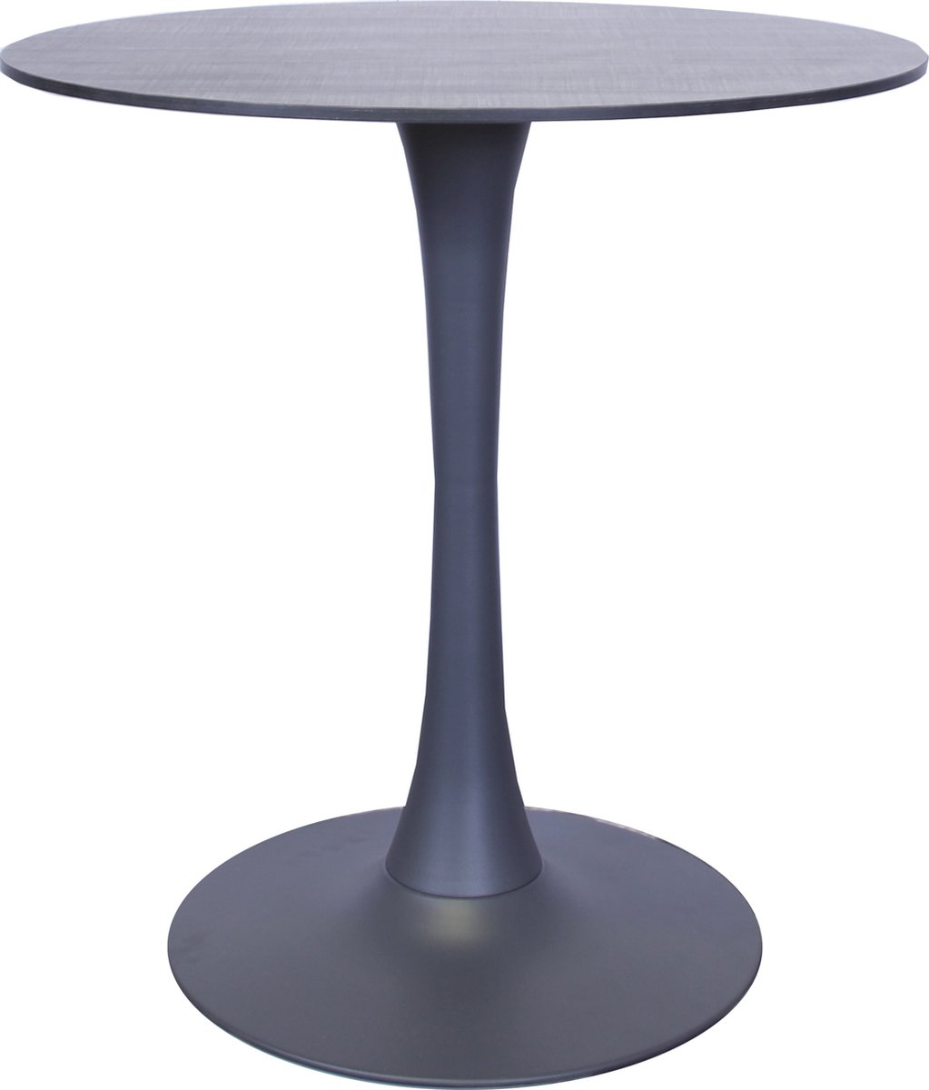 Sens-Line - Jamy HPL - Tuintafel - Ø70cm - Antraciet