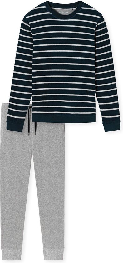 Schiesser Pyjama lange - Warming Nightwear Heren Pyjamaset - Maat XL