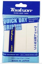 Toalson Quick Dry Overgrip Wit (Nieuw2024) - Tennis Padel - 3 Stuks