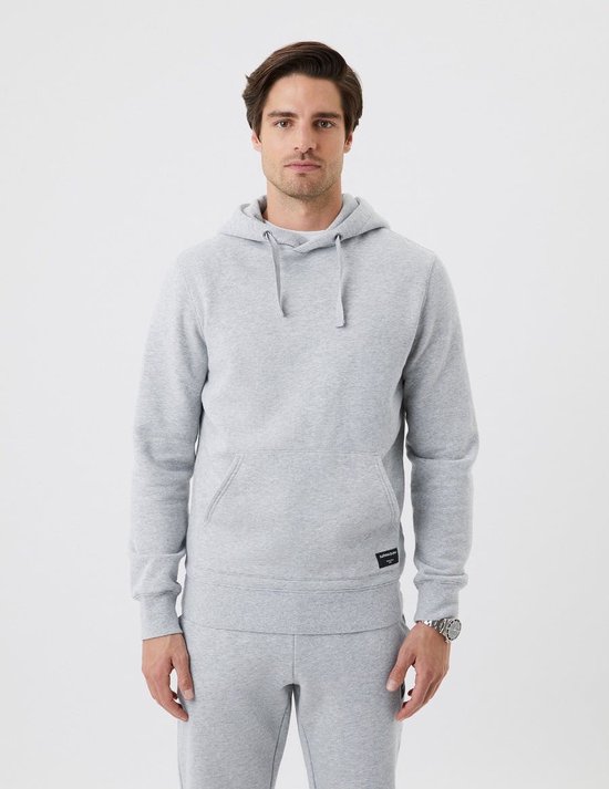 Björn Borg hoodie sweatshirt (dik) - lichtgrijs melange -  Maat XXL