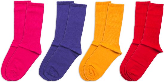 Chaussettes Sport RAFRAY à Paillettes - Lot De 4 Paires, Coton Premium, Taille 36-40, Boîte Cadeau - Turquie