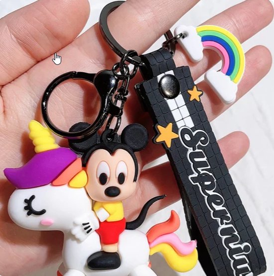 HorsebyAmy Sleutelhanger Unicorn/Mickey Mouse