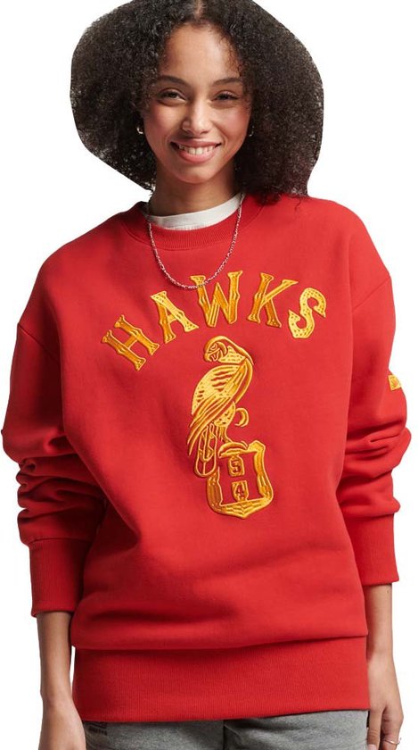 Superdry Vintage Collegiate Sweatshirt Rood XS-S Vrouw